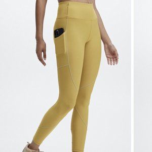 Fabletics Therma-Flex HW Reflective Pocket Legging: Warm Olive (Medium)